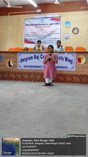 Rani Indira Debi Government Girls’ College : pwd support cell